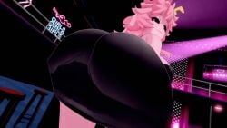 ashido_mina ass ass_focus ass_shake big_ass black_dress boku_no_hero_academia evaan jiggling_ass long_hair mina_ashido my_hero_academia pink_hair strip_club time_skip twerking unknown_artist