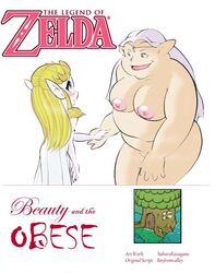 2girls bbw breasts female hylian impa_(oracle_series) multiple_girls nintendo nipples nude_female obese_female ocarina_of_time oracle_of_ages oracle_of_seasons princess_zelda sakurakasugano sheikah straight_hair the_legend_of_zelda young zelda_(ocarina_of_time)