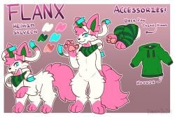 eeveelution flanx_(flanxad) nintendo pokemon pokemon_(species) sylveon