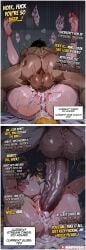 1boy 1girl 2026 2d absurd_res absurd_resolution absurdres ai_generated anal anus ass balls_deep barefoot black_hair blonde_hair boy_on_top breasts comic completely_nude cum cum_in_pussy cum_overflow cumdrip dark-skinned_male dark_skin deep_penetration demenishki english_text excessive_cum fake_tail feet folded fucked_silly green_hair heart hetero hi_res high_quality high_resolution highres huge_balls huge_breasts huge_cock huge_penis image indie_virtual_youtuber interracial interspecies large_breasts large_penis long_hair long_penis lying maddogai mating_press mature_female multicolored_hair netorare nipples nude patreon patreon_logo patreon_username penis poney pussy sex sex_toy shiny_skin short_hair soles speech_bubble sweat sweatdrop sweating sweaty sweaty_body testicles thick_penis tongue tongue_out uncensored uncensured vaginal veins veiny_penis vtuber watermark wet wet_body