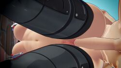 ass ass_expansion ass_focus ass_shake bouncing_ass bouncing_breasts bouncing_butt cum_in_pussy cum_inside cum_leaking female_focus female_moaning half_nude holding_leg looking_back muscular_male penis_in_pussy pov pussy_noise standing_doggy_style standing_on_one_leg standing_sex tableflipnsfw tagme video white_skinned_female white_skinned_male zenless_zone_zero zhu_yuan