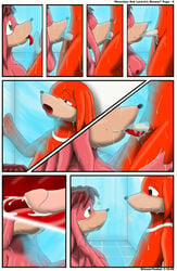 anthro breasts cum cum_on_tongue echidna female fur incest kitsune_youkai knuckles_the_echidna lara-le lick licking male mammal monotreme mother_and_son oral_sex penis sonic_(series) straight tagme