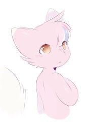 legendary_pokemon mew_(pokemon) nintendo pokemon pokemon_(species) rkitsune siqko