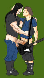 dethklok dicks_touching hallokatzchen male_only metalocalypse nathan_explosion william_murderface