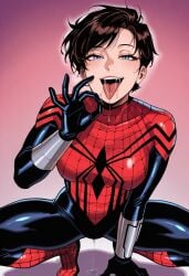 1girls ai_generated female female_only marvel mayday_parker spider-girl spider-man_(series) superhero superheroine tagme