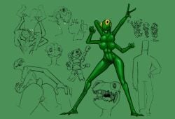 4_arms 4_breasts absurd_res alien breasts cassiopeia_(lom) crossgender female frenzy(space_police) green_body hi_res human humanoid hybrid insectoid_lizard larger_female lego life_on_mars male male/female mammal martian multi_arm multi_breast multi_limb sea_people size_difference space_police yellow_eyes