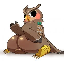 blathers (animal crossing) from animal crossing by sharkysocks