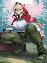 grimm (red hood) from the hunters guild: red hood by yoshi55level