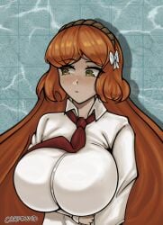 breasts_bigger_than_head ishmael_(limbus_company) karfound limbus_company project_moon