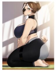 00niine canine clothing elyssa_(00niine) exercise furry sweat tagme workout workout_clothes