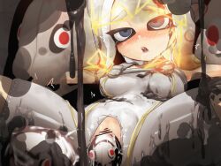 1girls agent_8_(side_order) agent_8_(splatoon) blush bodysuit breasts censored feral humanoid interspecies jelleton octoling octoling_girl open_mouth penetration pussy ripped_bodysuit ripped_clothing sex short_hair sp3 splatoon splatoon_3 splatoon_3:_side_order spread_legs tentacle_hair