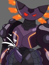 amphibia_(finale) amphibia_(season_3) amphibia_(series) amphibian cock cum dick non-human non-human_only nsfw purple_body robot_boy robot_focus robot_only robot_penis