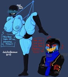 boobiemare error_sans_(fan_character) errortale nightmare_sans_(fan_character) rule_63 sans undertail undertale undertale_au