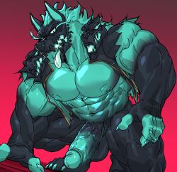 1boy abs anthro areola barazoku big_muscles canid canid_demon canine canis cerberus_(fortnite) claws demon epic_games erection fortnite genitals hellhound hi_res huge_muscles huge_thighs istani looking_at_viewer male male_only mammal manly multi_head muscular muscular_anthro muscular_arms muscular_legs muscular_male muscular_thighs mythological_canine mythological_creature mythology nipples nude open_mouth penis sharp_teeth solo solo_male teeth thick_arms thick_penis thick_thighs tongue tongue_out vein veiny_penis