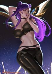 1girls female female_focus female_only k/da_kai'sa k/da_series kai'sa league_of_legends thaumazo