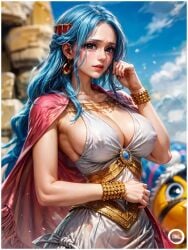 ai_generated female female_only nefertari_vivi one_piece yametastudio