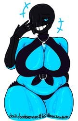 1girls 2d 2d_(artwork) alternate_universe animated_skeleton big_breasts big_thighs black_panties blue_body blue_breasts boobiemare breasts chubby chubby_female dreamtale dreamtale_(undertale_fanfiction) dreamtale_au ectobelly ectobody ectobreasts fan_character female female_only female_sans genderbend genderbent genderswap genderswap_(mtf) huge_breasts humanoid neahchanart nightmare_sans nightmare_sans_(fan_character) panties rule_63 sans sans_au sans_oc simple_background skeleton solo solo_male thick_thighs thighs undertale_(series) undertale_au white_background wide_hips