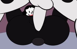 anal animated animated anthro darkburst_(artist) gay gay_sex lagomorph lagomorph_humanoid mating_press oswald_(character) oswald_the_lucky_rabbit