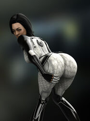 1girls 3d alternate_version_available apple_butt arched_back ass ass_focus back_view backboob backside big_ass big_breasts bioware black_hair bodysuit breasts bubble_ass bubble_butt bust busty curvaceous curves curvy female female_only fully_clothed hips hourglass_figure huge_ass huge_breasts human human_only large_ass legs lips lower_body mass_effect mass_effect_2 mass_effect_3 miranda_lawson pose prizm1616 science_fiction short_hair skintight_bodysuit solo thick thick_ass thick_legs thick_thighs thighs upper_body video_games voluptuous waist watermark wide_hips