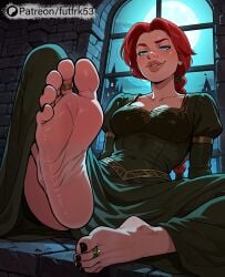 human fiona from shrek (film) by futfrk53