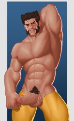 logan (x-men) from marvel by nate m evans