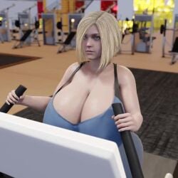 3d adorable andi3dz animated ass big_ass big_breasts blender blonde blonde_hair blue_eyes breast_expansion breasts breasts_bigger_than_head bubble_butt cute dc dc_comics exercise exercising fat_ass giant_breasts gym huge_ass huge_breasts injustice_2 kara_zor-l karen_starr large_ass large_breasts legs looking_at_viewer looking_pleasured muscular_legs no_sound nude pink_nipples pleasure_face power_girl seductive seductive_eyes seductive_look seductive_mouth seductive_smile sensual superman_(series) thick thick_ass thick_thighs video x_angel3