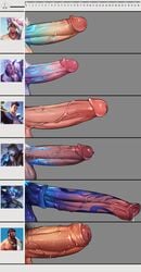 6boys bara battle_academia_jayce big_penis circumcised cosmic_charger_hecarim cut equine_penis foreskin fully_retracted_foreskin graves_(league_of_legends) hecarim horse_penis horsecock jayce_talis league_of_legends lee_sin male male_only multiple_boys multiple_penises oa_reeeere partially_retracted_foreskin penis_piercing penis_size_chart penis_size_comparison penis_size_comparison_meme penis_size_difference pool_party_graves precum precum_drip pubes pubic_hair rereezhang retracted_foreskin size_chart size_comparison size_difference spirit_blossom_series spirit_blossom_yasuo spirit_blossom_yone storm_dragon_lee_sin sweat sweaty_genitalia tattoo tattoo_on_penis thick_penis uncircumcised uncut veiny_penis yasuo yone