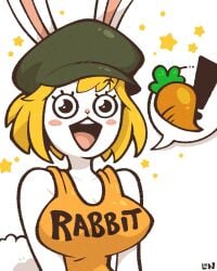 1girls carrot_(one_piece) female female_only legendofnerd one_piece rabbit_girl rabbit_humanoid solo