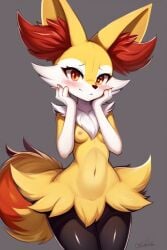 braixen from pokemon by miragetheone
