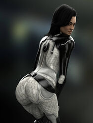 1girls 3d alternate_version_available apple_butt arched_back ass ass_focus back_view backboob backside big_ass big_breasts bioware black_hair bodysuit breasts bubble_ass bubble_butt bust busty curvaceous curves curvy female female_only fully_clothed hips hourglass_figure huge_ass huge_breasts human human_only large_ass legs lips lower_body mass_effect mass_effect_2 mass_effect_3 miranda_lawson pose prizm1616 science_fiction short_hair skintight_bodysuit solo thick thick_ass thick_legs thick_thighs thighs upper_body video_games voluptuous waist watermark wide_hips