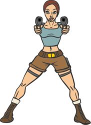 color colored lara_croft lara_croft_(classic) tagme tomb_raider wonderelagon