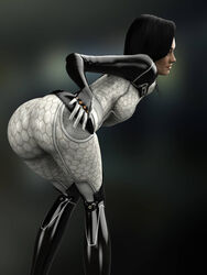 1girls 3d alternate_version_available apple_butt arched_back ass ass_focus back_view backboob backside big_ass big_breasts bioware black_hair bodysuit breasts bubble_ass bubble_butt bust busty curvaceous curves curvy female female_only fully_clothed hips hourglass_figure huge_ass huge_breasts human human_only large_ass legs lips lower_body mass_effect mass_effect_2 mass_effect_3 miranda_lawson pose prizm1616 science_fiction short_hair skintight_bodysuit solo thick thick_ass thick_legs thick_thighs thighs upper_body video_games voluptuous waist watermark wide_hips