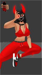 1girls absurd_res hood mask red_clothing roblox roblox_avatar tagme wwwwwaaaahhhh