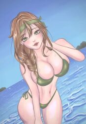 female skye_(valorant) solo swimwear valorant