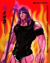 ares destripando_la_historia fanart male male_only naked rayo_raitei