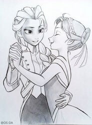 anna (frozen) from disney by os-da