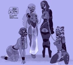 4girls ahsoka_tano alien alien_girl all_fours altean ankle_cuffs armbinder arms_behind_back asari bald ball_gag barely_clothed big_breasts bit_gag blush bondage bondage_gear bound bound_ankles bound_arms bound_together bound_wrists breast_outside breasts chain_leash chained chains clitoris_piercing clone_wars clothed clothed_female clothing coffle collar corset crossover crotch_cutout crotchless cuffs dark-skinned_female dark_skin dress elf_ears embarrassed exposed exposed_breasts exposed_nipples exposed_pussy eyes female female_only femsub freckles front_view gag gagged harem harness harness_gag harness_ring_gag headgear heels hood horn humanoid kneeling large_breasts latex latex_stockings latex_suit latex_thighhighs leash legwear liara_t'soni linked_collar loincloth long_ears long_hair long_tongue looking_at_viewer mass_effect monochrome mostly_nude multiple_girls multiple_subs my_pet_tentacle_monster neckwear nipple_piercing nipples no_bra no_humans no_panties no_pubic_hair no_pupils on_floor open_eyes partially_clothed piercing pointy_ears princess princess_allura pussy pussy_cutout pussy_piercing quarian ring_gag royalty see-through see-through_clothing sex_slave shaved_pussy side_view signature simple_background slave slave_ahsoka slave_collar slavegirl standing star_wars stockings submissive tali'zorah_nar_rayya tentacle tentacle_hair the_clone_wars:_season_four thighhighs tiptoes toeless_legwear toes togruta tongue tongue_bondage tongue_forced_out tongue_out tongue_piercing tongue_weight voltron voltron:_legendary_defender wrist_cuffs wrists_to_collar