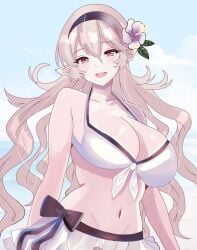 breasts corrin_(female)_(fire_emblem) corrin_(female)_(summer)_(fire_emblem) corrin_(fire_emblem) corrin_(fire_emblem)_(female) corrin_(summer)_(fire_emblem)_(female) female female_only fire_emblem fire_emblem_fates fire_emblem_heroes human n_54 nintendo tagme white_skin