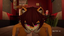 1girls 3d animated anthro big_breasts blowjob breasts fellatio female fur furry game_over in_heat_(game) loop monsterbox nipples oral orange_fur penis pink_eyes sammy_(in_heat) tagme