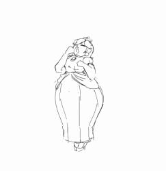 2d 2d_animation animated animated areola areolae ass_expansion big_breasts breast_expansion chubby chubby_female dress elephant elephant_peach expansion fat female female female_focus female_only fully_clothed fully_nude growth height_growth mario_(series) nintendo nipples princess_peach solo_female solo_focus species_transformation syllabunne thick_thighs thigh_expansion transformation wardrobe_malfunction weight_gain