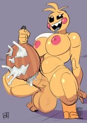 1futa 2024 2d 2d_(artwork) big_breasts breasts five_nights_at_freddy's five_nights_at_freddy's_2 fnaf food food_penetration food_play full-package_futanari futa_on_female futanari genital_fluids genitals halloween looking_pleasured masturbation penetration penile penile_penetration penis pumping_cum pumpkin pumpkin_masturbation scottgames solo solo_futa toy_chica_(fnaf) zestysauce