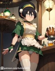 1girls ai_generated avatar_legends avatar_the_last_airbender black_hair earth_kingdom female sultralis sultralis870 toph_bei_fong