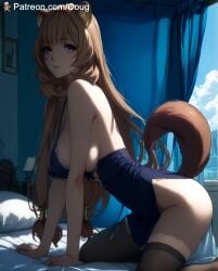 1girls ai_generated cougwe raphtalia stable_diffusion the_rising_of_the_shield_hero