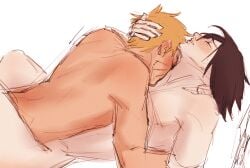 black_hair_male blonde_hair_male gay_sex male/male missionary_position moaning narusasu sasuke_uchiha sasunaru uzumaki_naruto