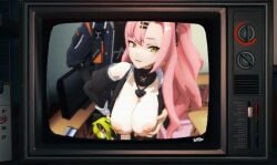 3d big_breasts htr18 nicole_demara tagme television wise_(zenless_zone_zero) zenless_zone_zero