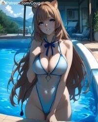 1girls ai_generated cougwe raphtalia stable_diffusion the_rising_of_the_shield_hero