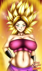 big_breasts caulifla dragon_ball dragon_ball_super saiyan super_saiyan tagme tensa-zangitsu