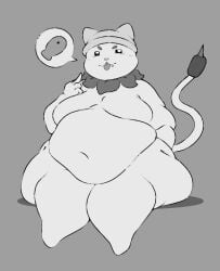 1girls anthro anthrofied ass belly belly_bulge breasts buttersita cat_ears cat_girl cat_tail cattail_(pvz) fat feline feline_humanoid female female_pred flora_fauna furry inflation obese plant plant_girl plant_humanoid plantie plants_vs._zombies plants_vs_zombies popcap_games pred pussy weight_gain