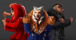 ahsoka_tano armpit_sex blowjob bukkake clone_wars cum cum_in_mouth cum_on_clothes cum_on_face cum_on_fur deepthroat double_handjob ejaculation erection facial fellatio female female_focus fur_coat grey_fur handjob iiicarnifex male multicolored_fur multiple_boys multiple_girls multiple_penises nervous one_eye_closed open_mouth parka penis penis_in_front_of_face penis_on_head rafa_martez red_fur star_wars testicles the_clone_wars:_season_seven togruta trace_martez