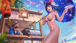 edit girl heropans kagura_(mobile_legends) mobile_legends mobile_legends:_bang_bang nude